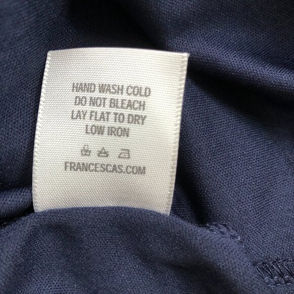 Francesca’s Navy and Gold Lace Cold Shoulder Midi Dress Large - Picture 11 of 12